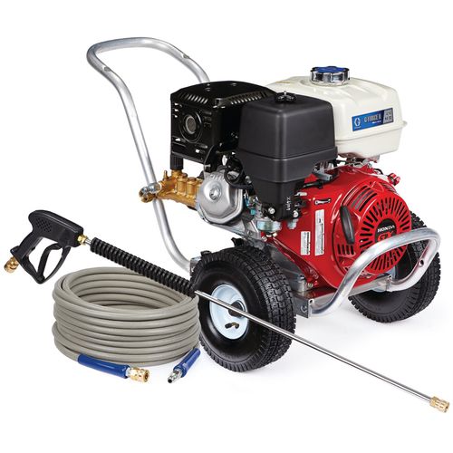Shipyard high-pressure cleaner - 4240 HA-DD - Graco - mobile / electric drive