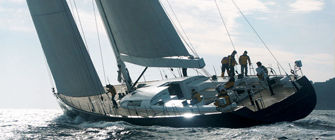Cruising sailing yacht - BLUE DIAMOND - H2X Yachts & Ships - with open transom / custom-made