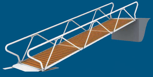 Dock gangway - Orsta Marina Systems - with handrails