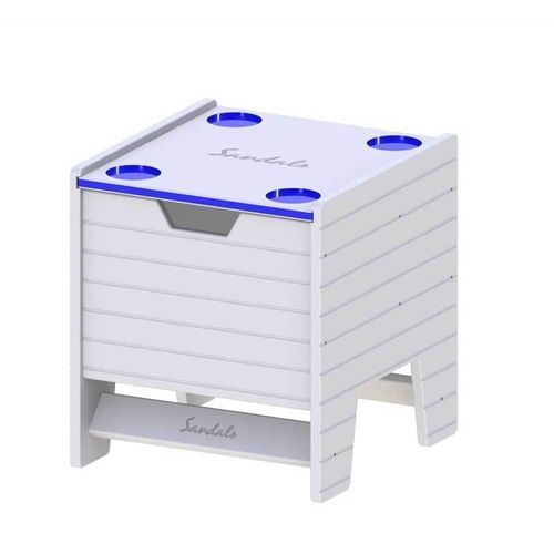 Marine table - VIP-1221 - HURLEY MARINE - for yacht / for decks / folding