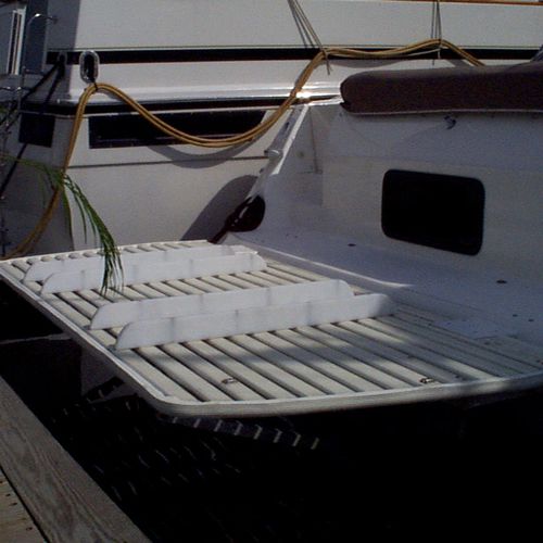 Swim platform - Mar Quipt - fixed / for boat / for yacht