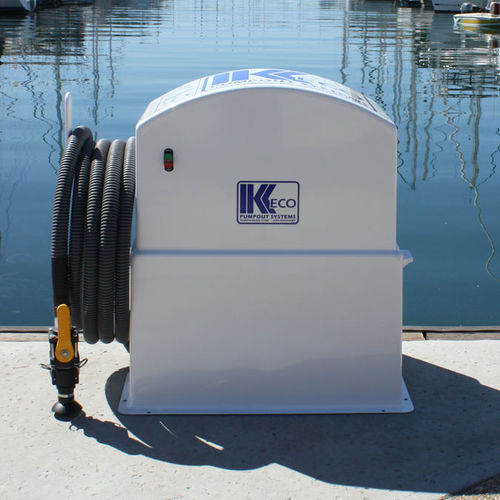 Fixed pump-out - 900D_M40_3HP  - Keco Pump & Equipment - for boat / for marinas / with peristaltic pump