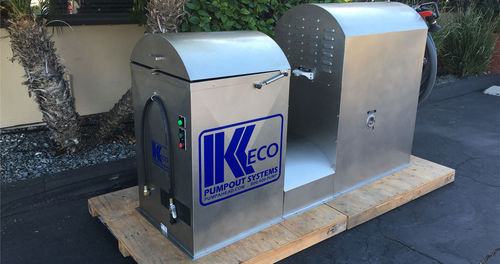 Fixed pump-out - Keco Pump & Equipment - for marinas / with peristaltic pump