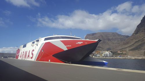 Ro-Pax car ferry - VILLA DE AGAETE - INCAT - catamaran / high-speed