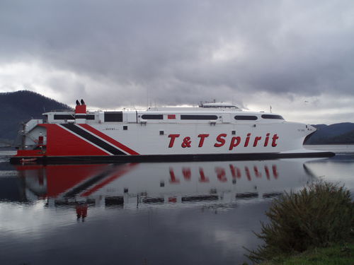 Ro-Pax car ferry - T&T SPIRIT - INCAT - catamaran / high-speed