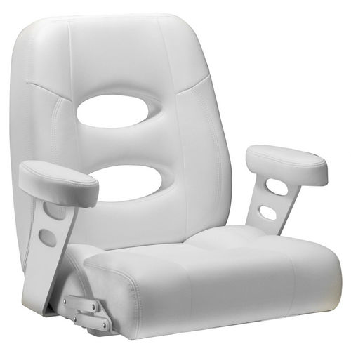 Bucket seat - 4BBF3 - Llebroc Industries - for boat / with armrests / fold-down