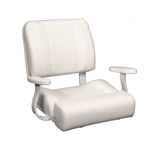Bucket seat - BILLFISH  - Llebroc Industries - for boat / with armrests / fold-down