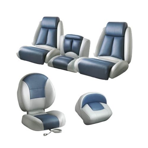 Bucket seat - PRO MAX COMPLETE SET - Llebroc Industries - bass boat / 3-person / multi-color