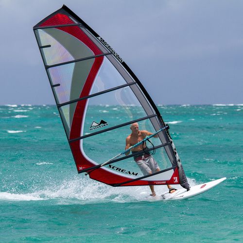 Slalom windsurf sail - Scream - Mauisails - freeride / 6-batten