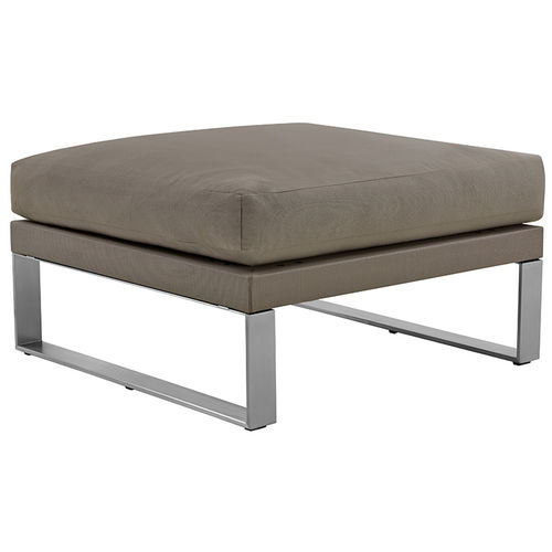 Boat ottoman - KONFY | Ottoman 75 - Valdenassi - for yachts / fabric / square