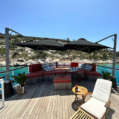 Yacht umbrella - ONE STEP - Valdenassi - canvas
