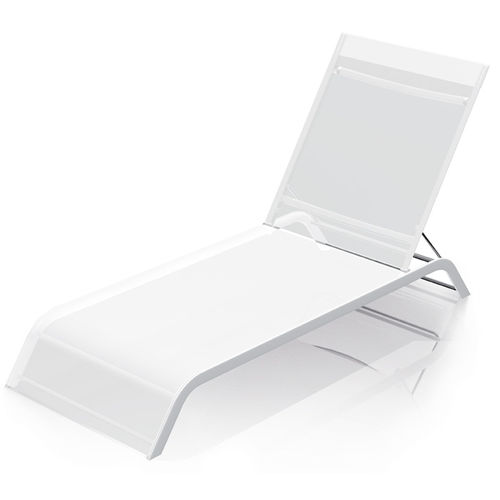 Yacht sun lounger - NAXOS | LETL1P - Valdenassi - for boat / adjustable / folding