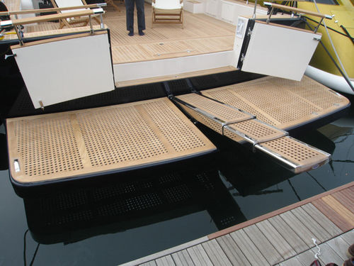 Teak grating - per plancette di poppa - Valdenassi