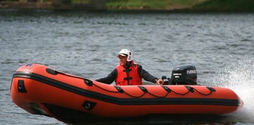 Professional rescue boat - NAV 16 - Nautic & Art - outboard / inflatable boat