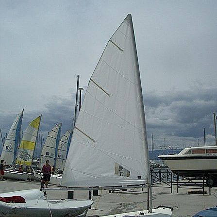Mainsail - GVLA004700 - Nautisails - for sailing dinghies / Laser 4.7