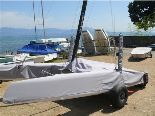 Sport multihull protective cover - S9 - Forward Sailing - cockpit / gray