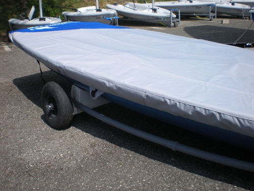 Sailing dinghy protective cover - TALAS10000 - Forward Sailing - for hulls / PVC / gray