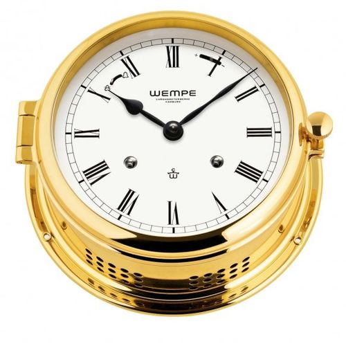 Analog clock - CW450009 - Gerhard D. WEMPE KG Division Chronometerwerke - brass