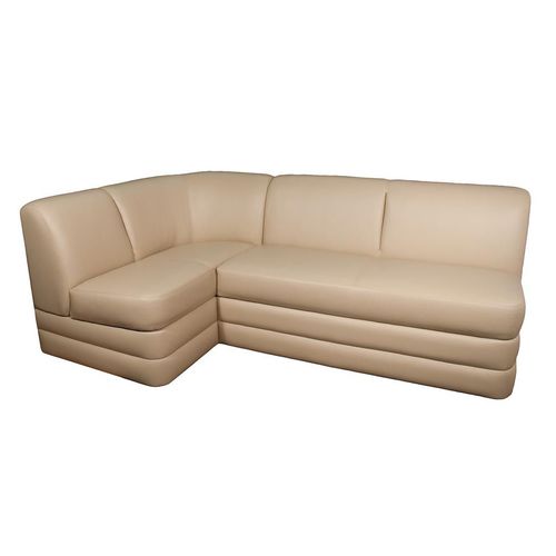 Yacht sofa - Bimini 56 x 92 - Glastop Inc. - 4-seater / with storage compartment / custom-made