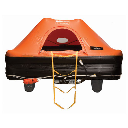 Boat liferaft - COMMANDER™ 6 CONTAINER - Revere Survival Products - coastal / 6-person / inflatable