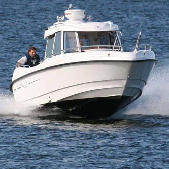 Outboard cabin cruiser - Alfa - TG Boat - hard-top / 7-person max. / 1-cabin