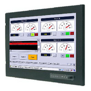 Ship panel PC - W24L100-MRA1ID3S - Winmate Inc. - built-in / vibration-resistant / fanless