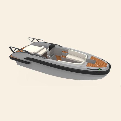 Inboard yacht tender - CC Line - Yachtwerft Meyer - single-engine / rigid / center console