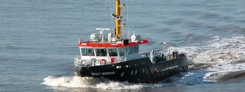 Hydrographic survey boat - WULF ISEBRAND, - Fassmer - coastal buoy tender / inboard