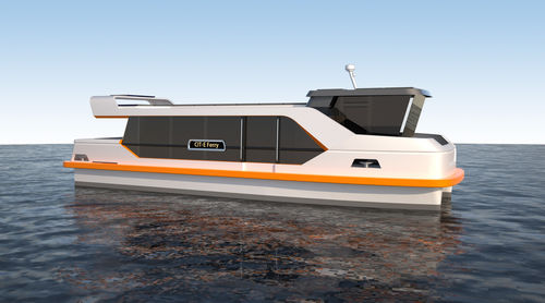 Water taxi - CIT-E Ferry - Fassmer - catamaran / electro solar / emission-free