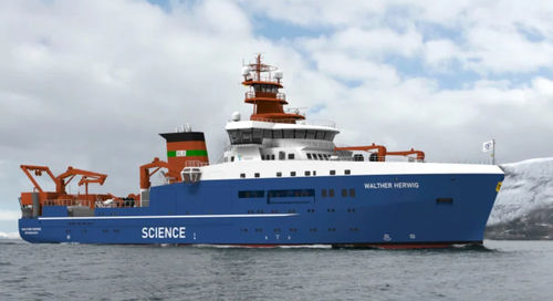 Fisheries research ship - WALTHER HERWIG - Fassmer