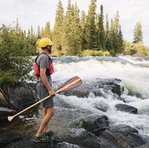 Canoe paddle - Java ST - Bending Branches - recreational / symmetrical / single