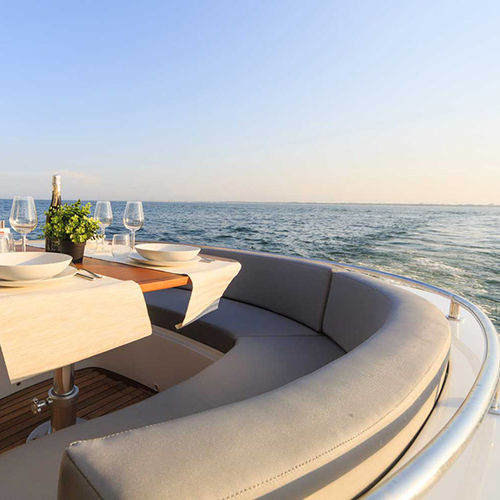 Interior decoration marine upholstery fabric - Recacril® DECORLINE - Recasens - exterior decoration / acrylic / gray