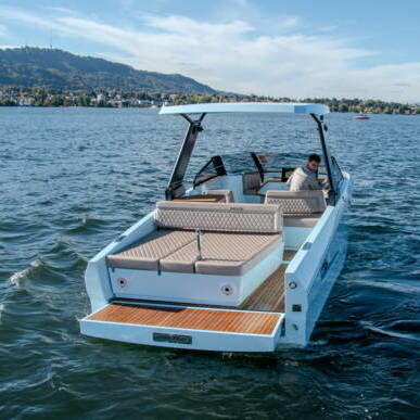 Gasoline day cruiser - 7X Open - Ganz Boats - diesel / open / recreational