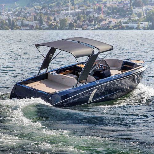 Inboard yacht tender - Ovation 7.6 Open - Ganz Boats - diesel / hybrid / single-engine