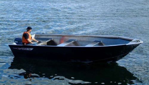 Work boat - 18' SKIFF - ABCO Industries Limited - outboard / aluminum