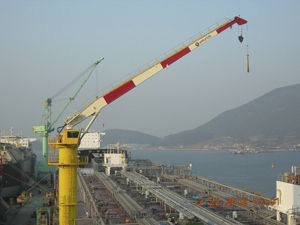 Ship crane - SB - Appleton Marine Inc - for decks