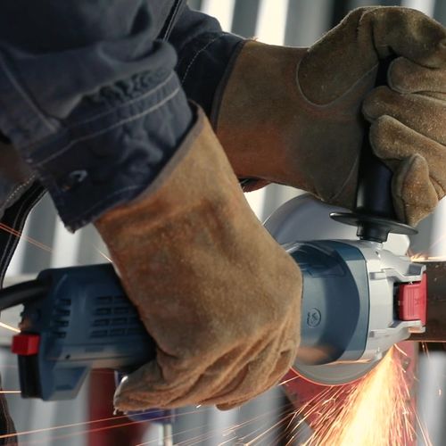 Shipyard grinder - GWX13-60 - Bosch Tools - electric / right angle