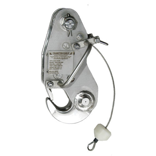Marine hook - 200-DPR-506-CB/CBH - Delta T Systems, Inc. - quick-release / single