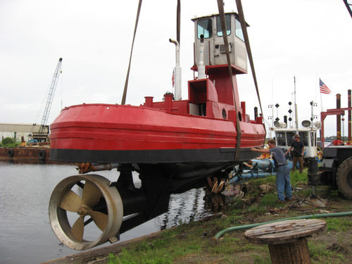 Rudder thruster - Hydra-Tug - Hydraulic Marine Systems, Inc. - azimuth / tunnel type / for tugboats