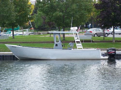 Work boat - Kingfisher 29 - Metalcraft Marine Inc - outboard / aluminum
