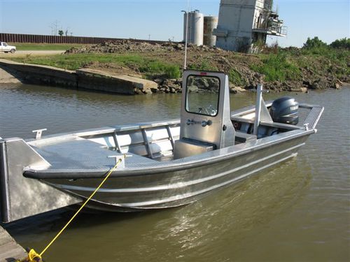 Work boat - 2072VWB2 - Scully's Aluminum Boats - outboard / aluminum