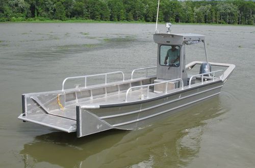 Landing craft - 2684LC - Scully's Aluminum Boats - outboard / aluminum