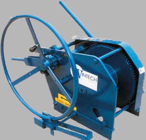 Ship winch - Low-Profile Barge - Wintech International LLC - manual