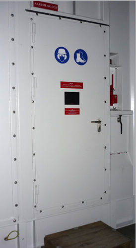 Ship door - SERIES TM-A60-SL - THORMARINE - fireproof