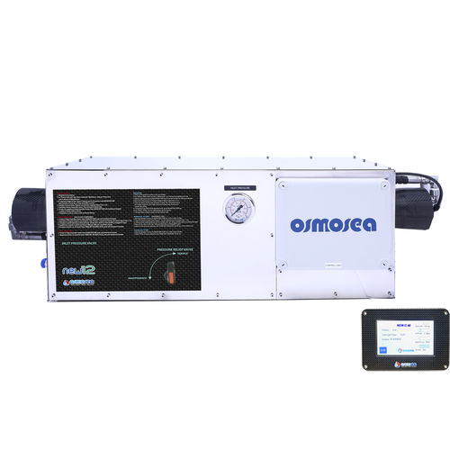 Boat watermaker - New 12 150 - Osmosea Srl - reverse osmosis / energy recovery / 24 V