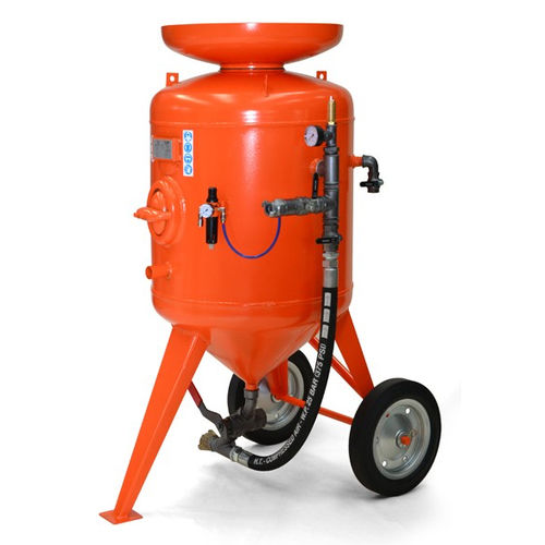 Shipyard sandblasting machine - CB 300 T-2  - CB Sabbiatrici - mobile