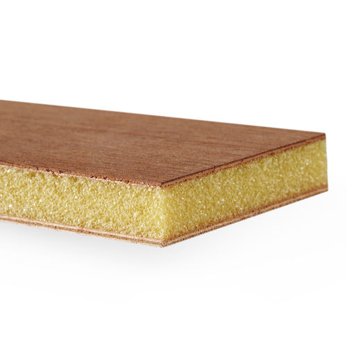 Decorative sandwich panel - Corecell™ M80 - Kuiper Holland - Superyacht Interior Panels - foam / wood