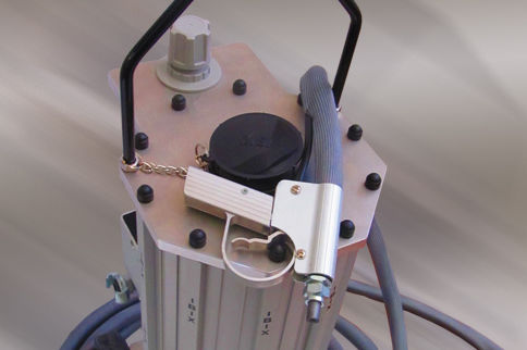 Shipyard sandblasting machine - IBIX 25  - IBIX - mobile