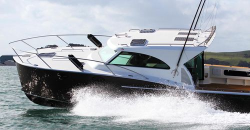 Inboard express cruiser - SEMIFLY 32 - Dickey Boats Limited - sport-fishing