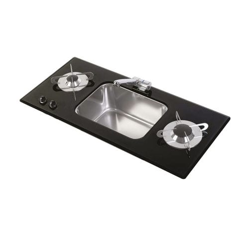 Gas cooktop PV1366 CAN DI BELLINI MAURO for boats / twoburner